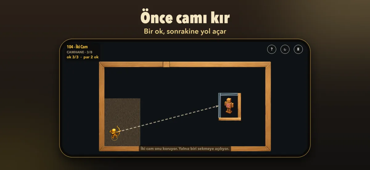 Önce camı kır — bir ok, sonrakine yol açar